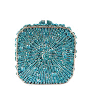 Crystal Minaudiere Evening Clutch