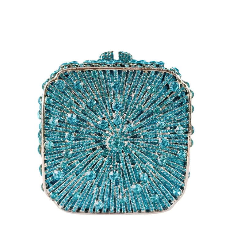 Crystal Minaudiere Evening Clutch