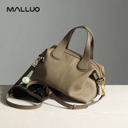 Retro Cowhide Pillow Bag
