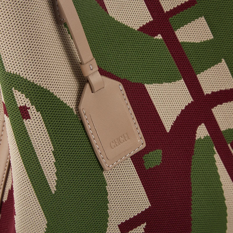 Handwoven Cotton Bucket Bag