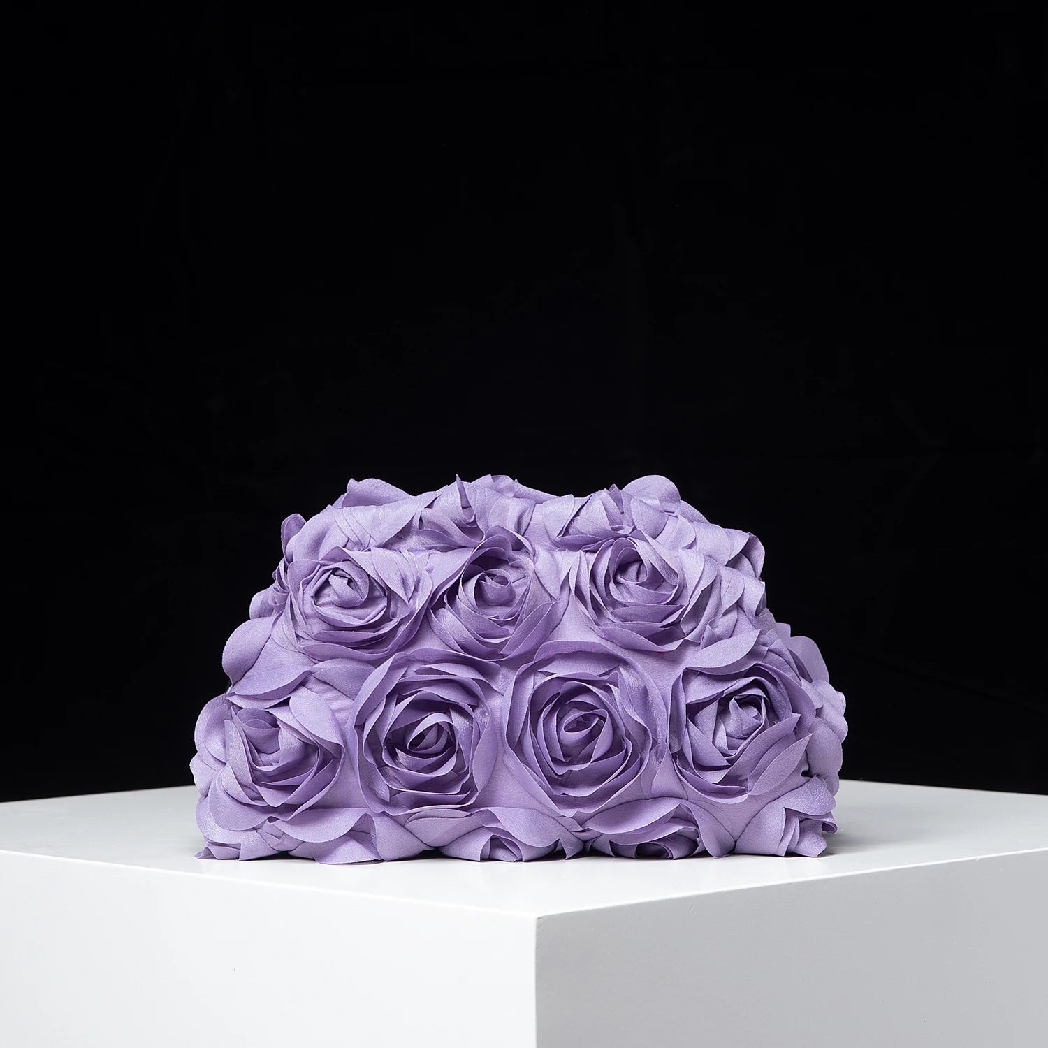Floral Kisslock Prom Clutch