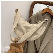 Large Canvas Hobo Bag