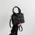 PU Square Compact Shoulder and Crossbody Bags Zipper Unique Design High Quality Hand Bags for Women 2026 Designer Style Bolso