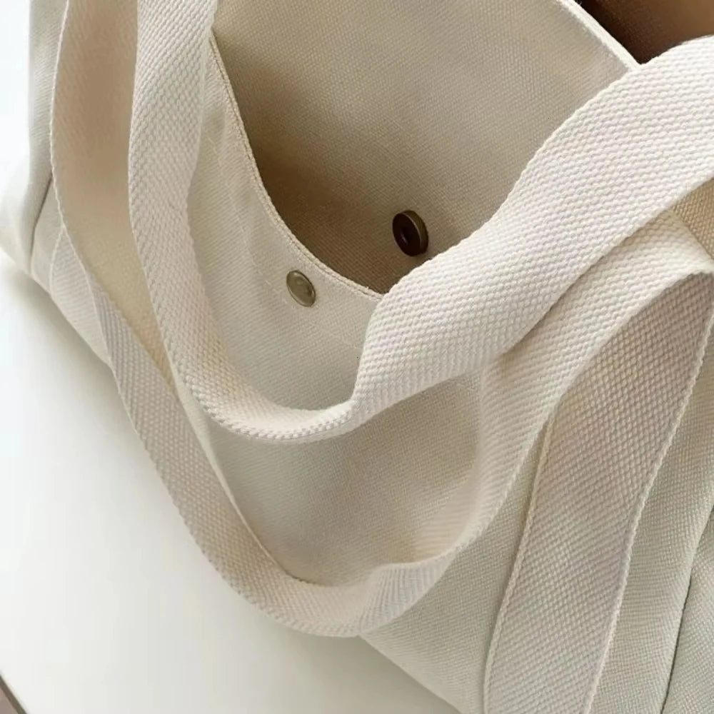 Canvas College Shoulder Bag