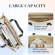 Canvas Laptop Briefcase Tote