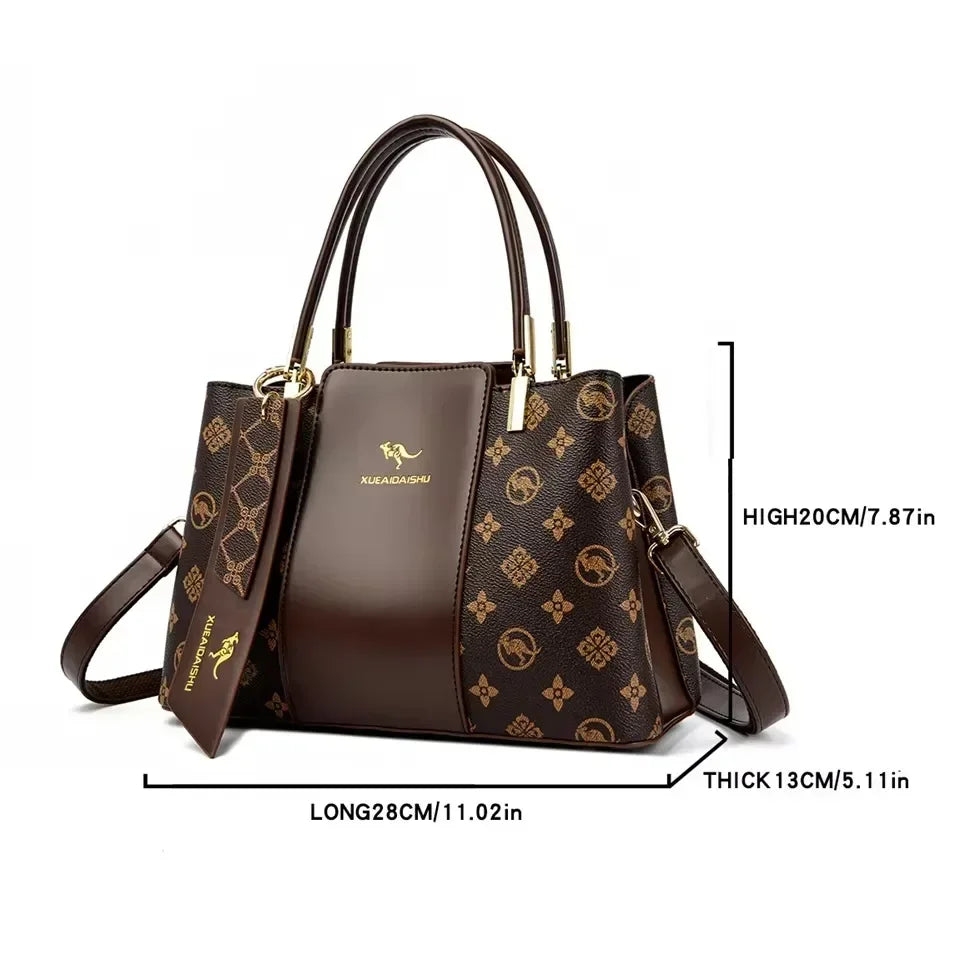 Animal Print Commuter Tote