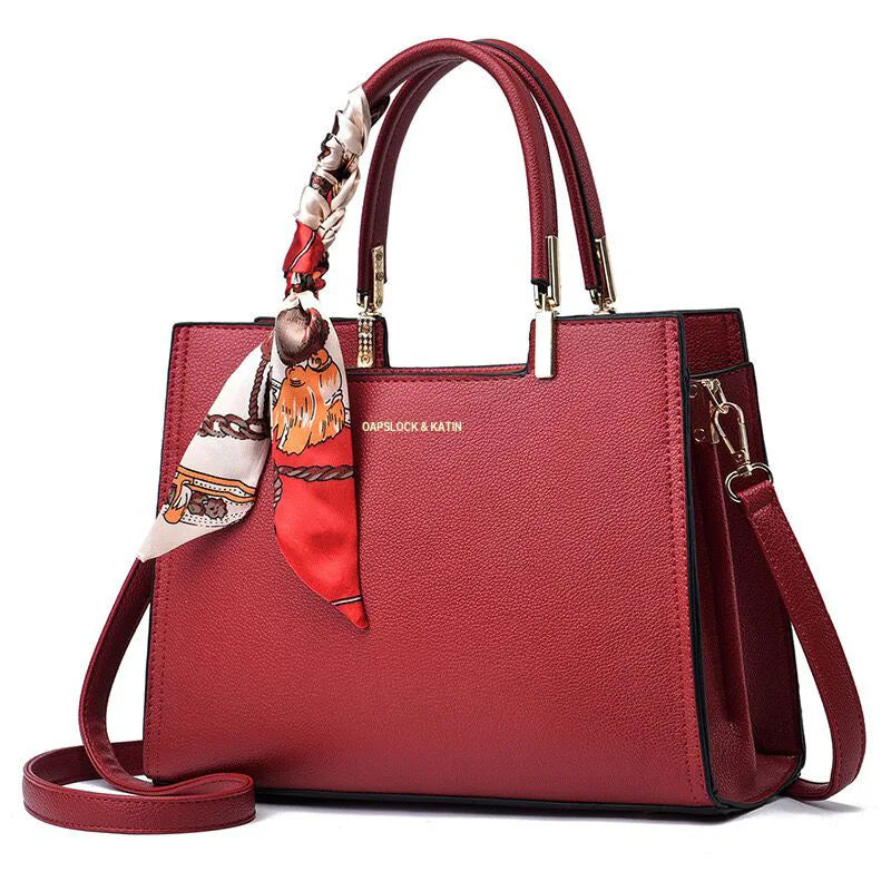 Solid Large Commuter Tote