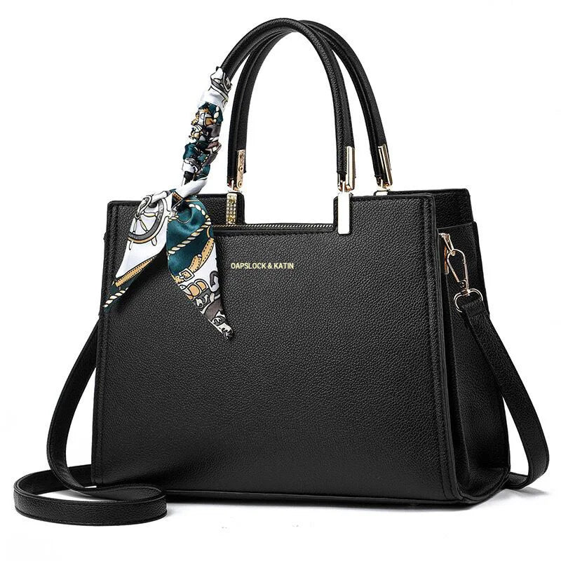 Solid Large Commuter Tote