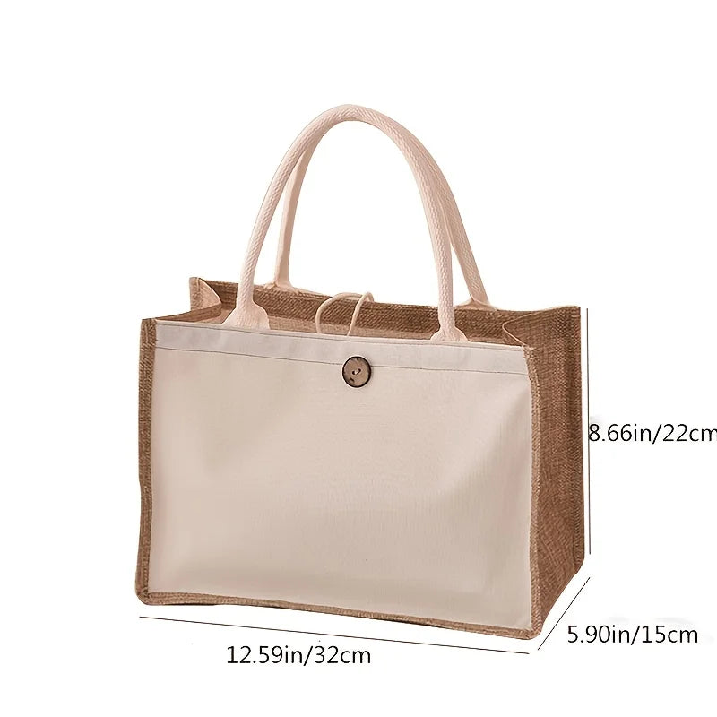 Simple Vertical Shopping Tote