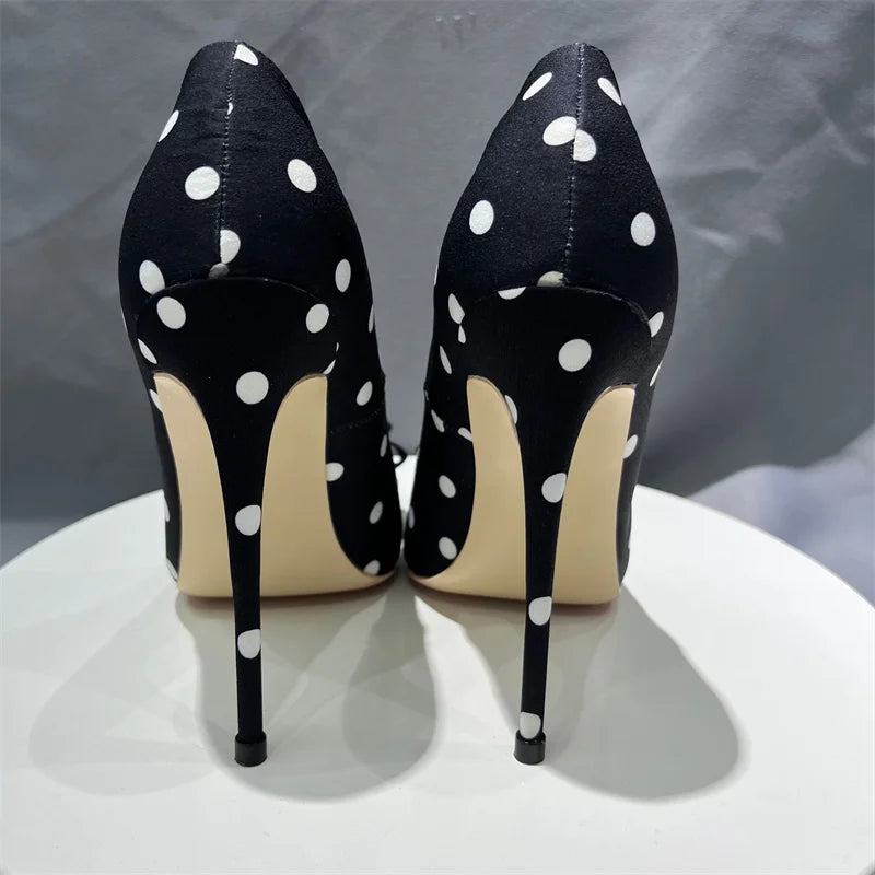 Polka Dot Bow Pumps
