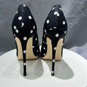 Polka Dot Bow Pumps