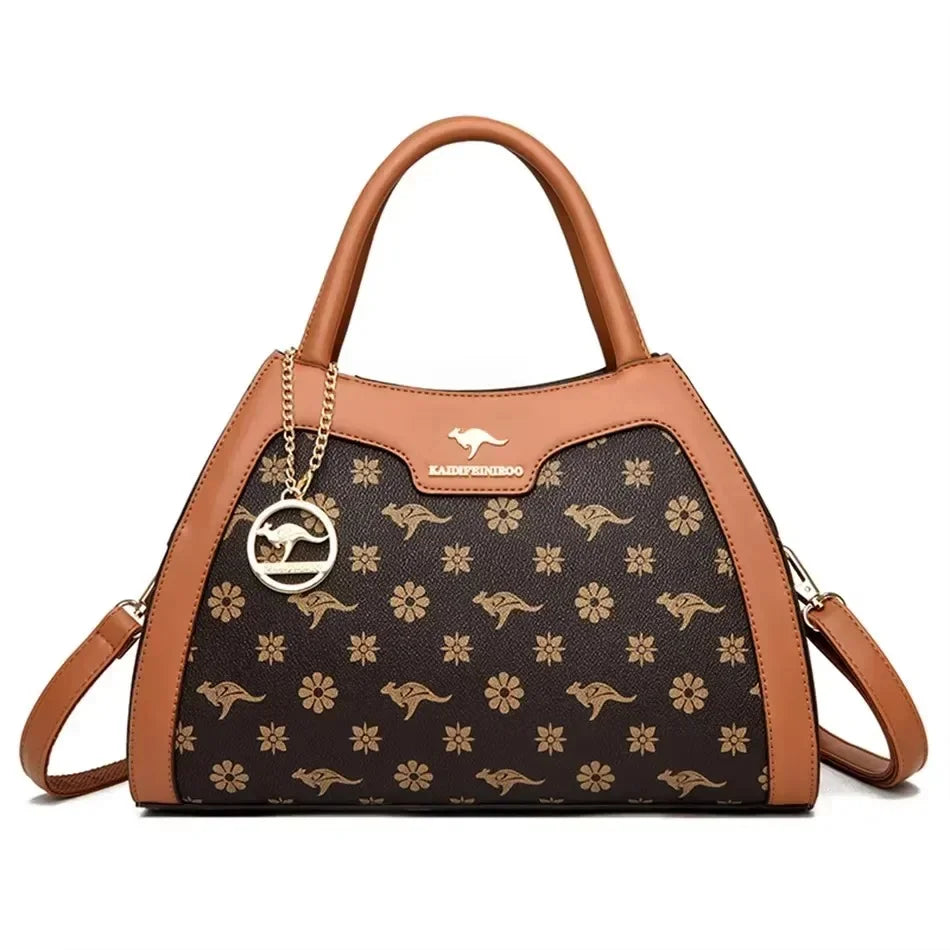 Animal Print Commuter Tote