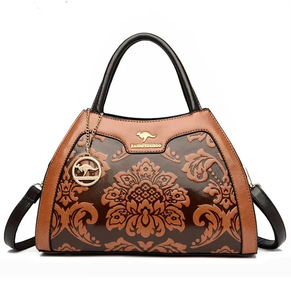 Animal Print Commuter Tote