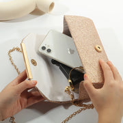 Sequined Envelope Dinner Clutch