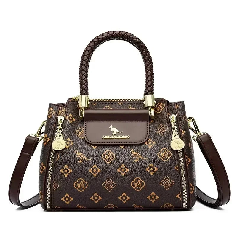 Animal Print Commuter Tote