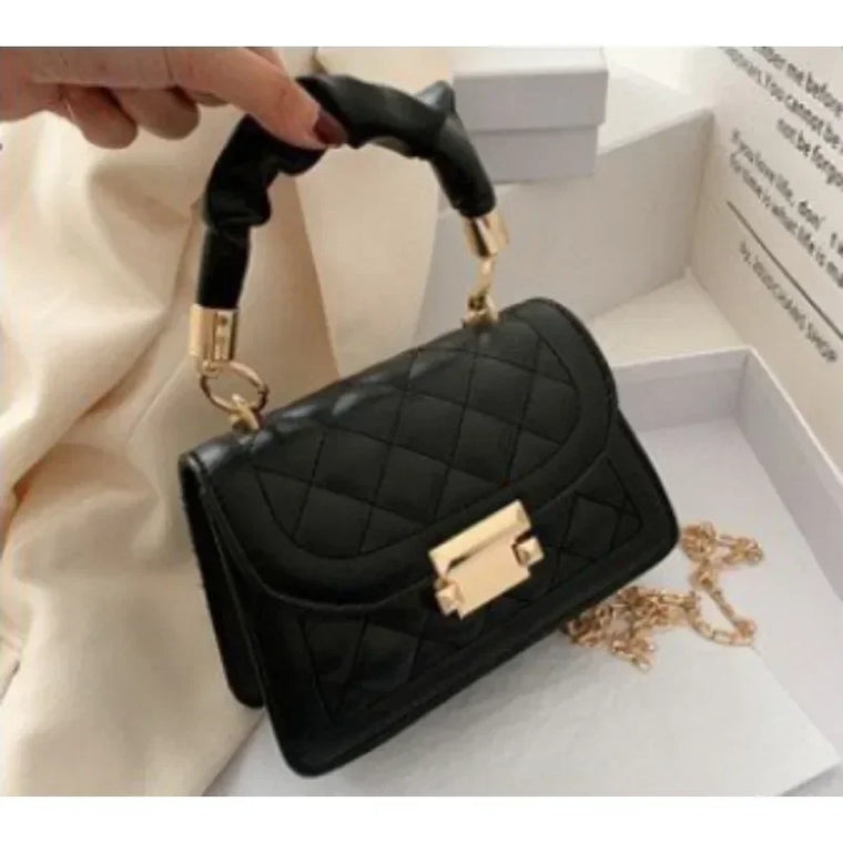 Rhomboid Mini Crossbody Bag