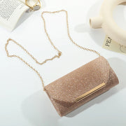 Sequined Envelope Dinner Clutch