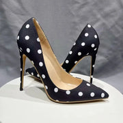 Polka Dot Bow Pumps