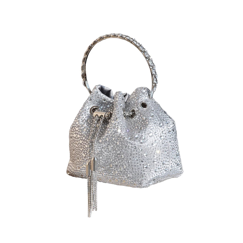 Crystal Bucket Evening Bag
