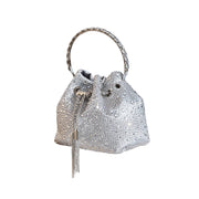 Crystal Bucket Evening Bag