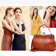 Clip Closure Hobo Bag