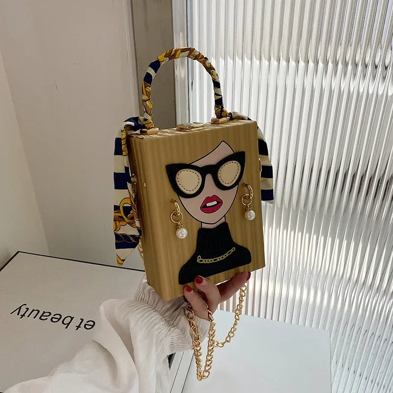 Structured Box Shoulder Bag