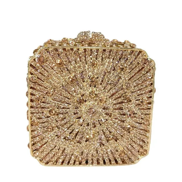 Crystal Minaudiere Evening Clutch