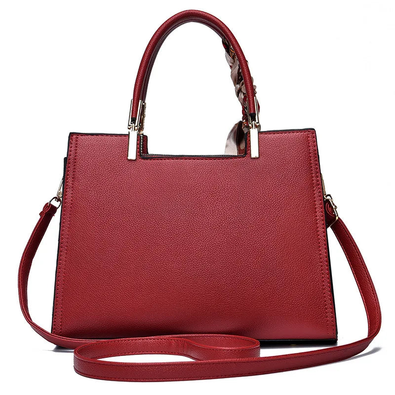 Solid Large Commuter Tote