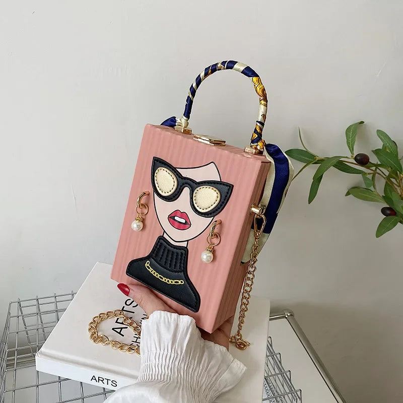 Structured Box Shoulder Bag