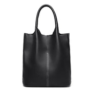 Soft Cowhide Bucket Tote