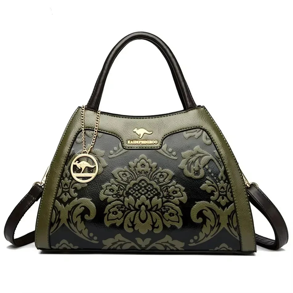 Animal Print Commuter Tote