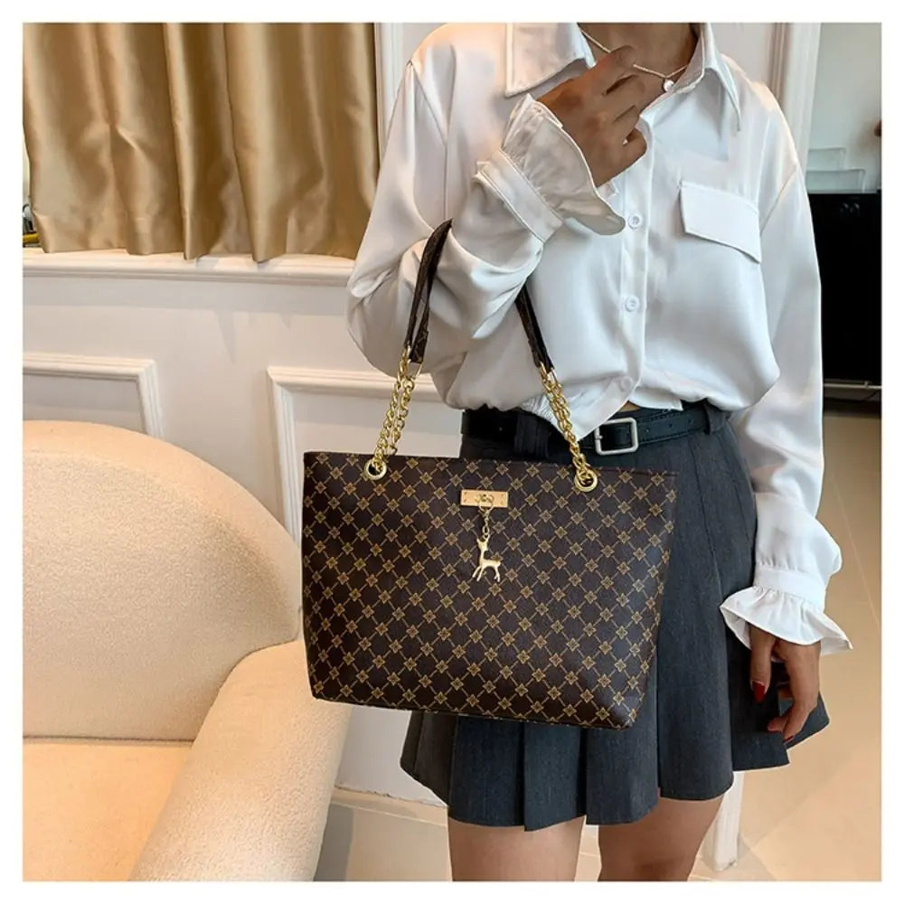Printed Milk Cotton Tote