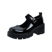 Vintage Platform Buckle Pumps
