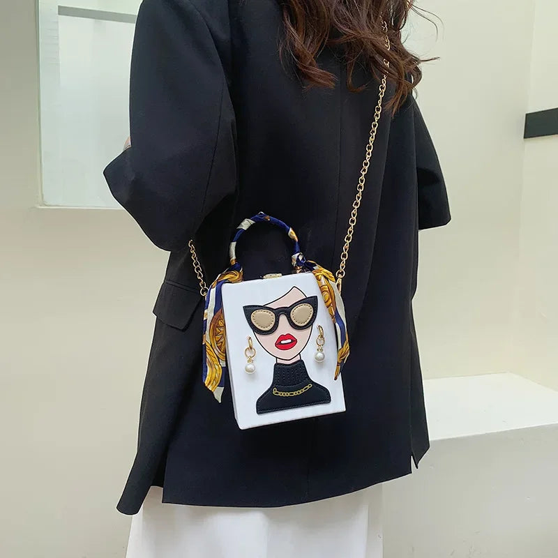 Structured Box Shoulder Bag