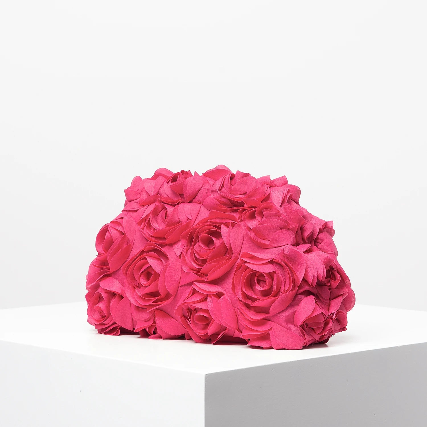 Floral Kisslock Prom Clutch