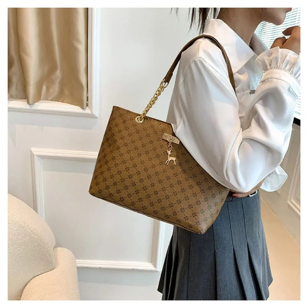 Printed Milk Cotton Tote