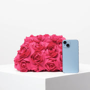 Floral Kisslock Prom Clutch