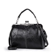 Clip Closure Hobo Bag