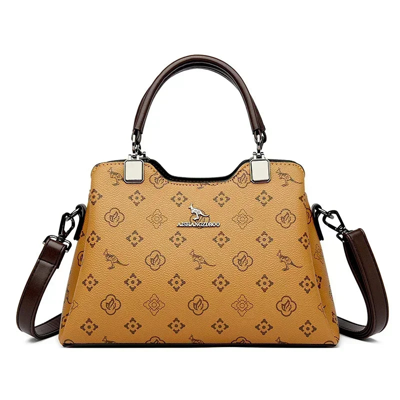 Animal Print Commuter Tote