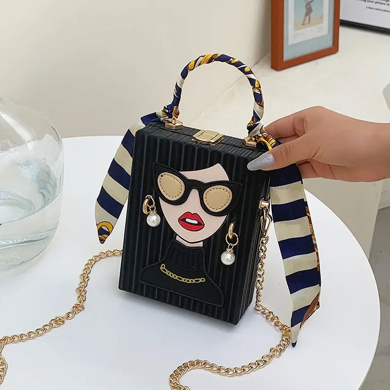 Structured Box Shoulder Bag