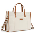 Women Briefcase Tote Bag 15.6 inch Laptop Bag Travel Office College Canvas Handbag Casual Work Business Trip Shoulder Bags