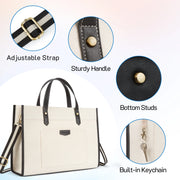 Canvas Laptop Briefcase Tote