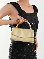 Rose Gold Crystal Clutch
