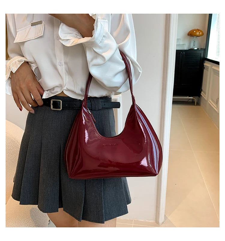 Waterproof Half Moon Handbag