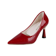 Plaid Embossed Classic Pumps