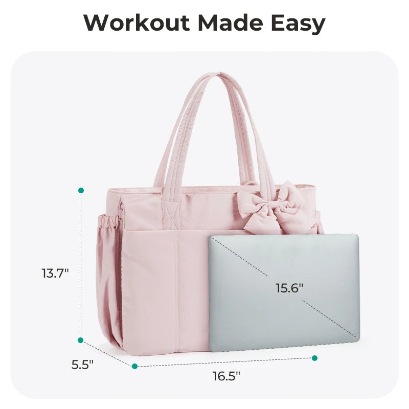 Multi Pocket Commuter Tote