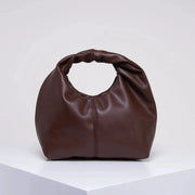 Ruched Twist Square Clutch