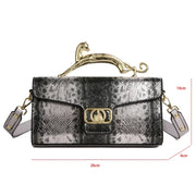 Buckle Commuter Shoulder Bag