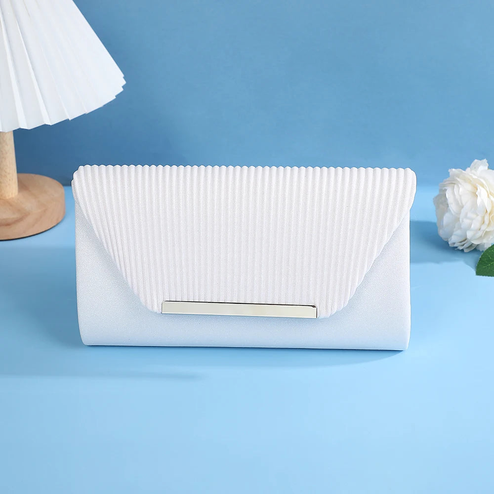 Sequined Envelope Dinner Clutch