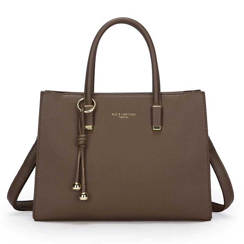 Three Compartment Shoulder Tote
